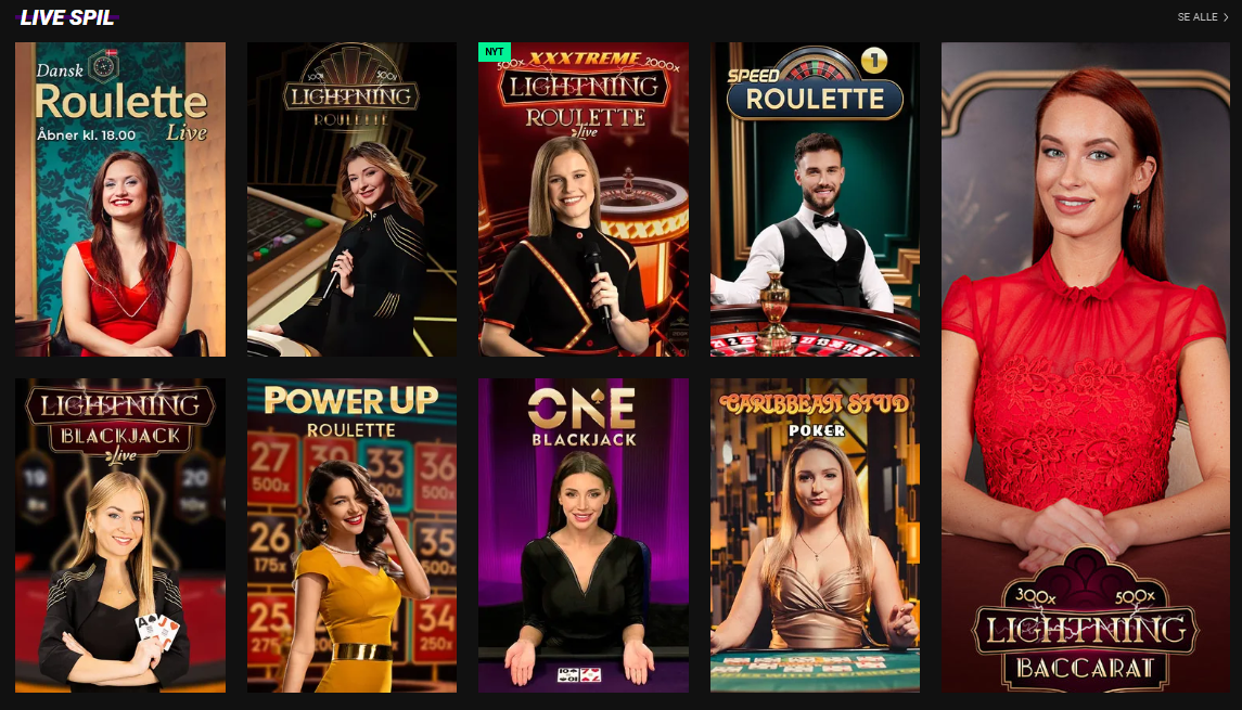 Betinia Live Casino
